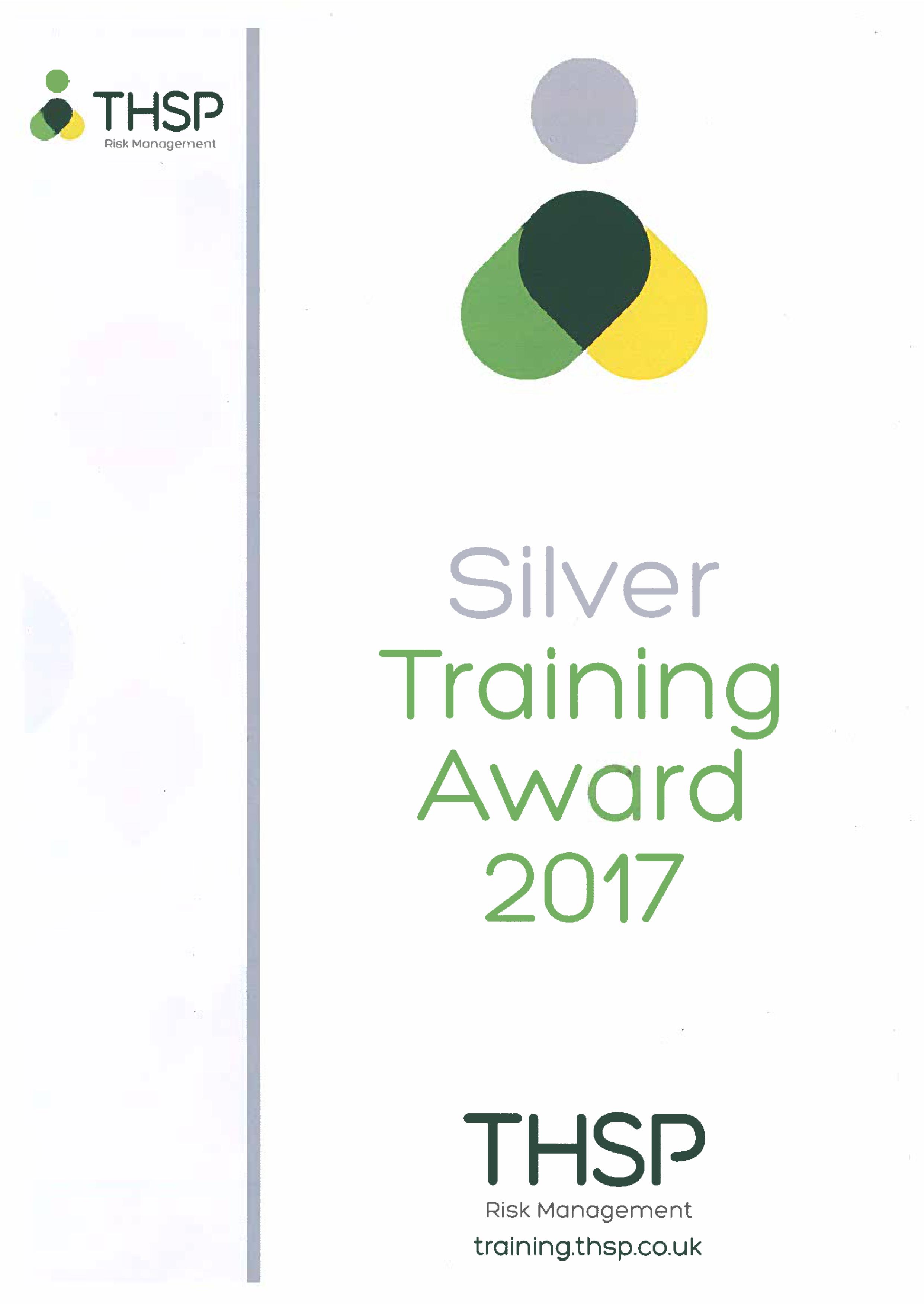 THSP SILVER AWARD